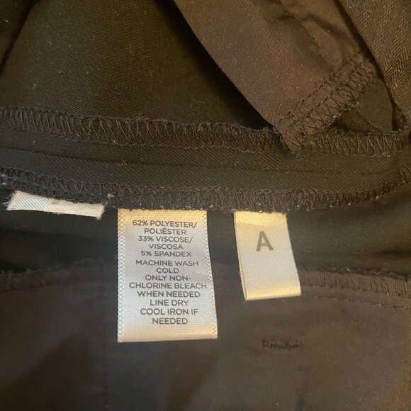 Ann Taylor Loft Julie Trousers, Black, Size 10P (petite) - Picture 5 of 7